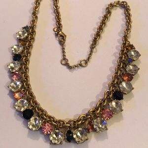 Vintage Ann Tayler crystal necklace